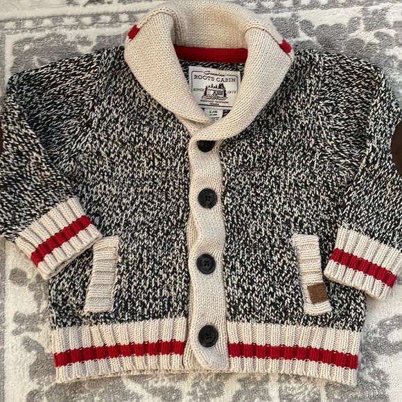Roots Cabin Collection knit sweater 12-18m - Picture 4 of 6